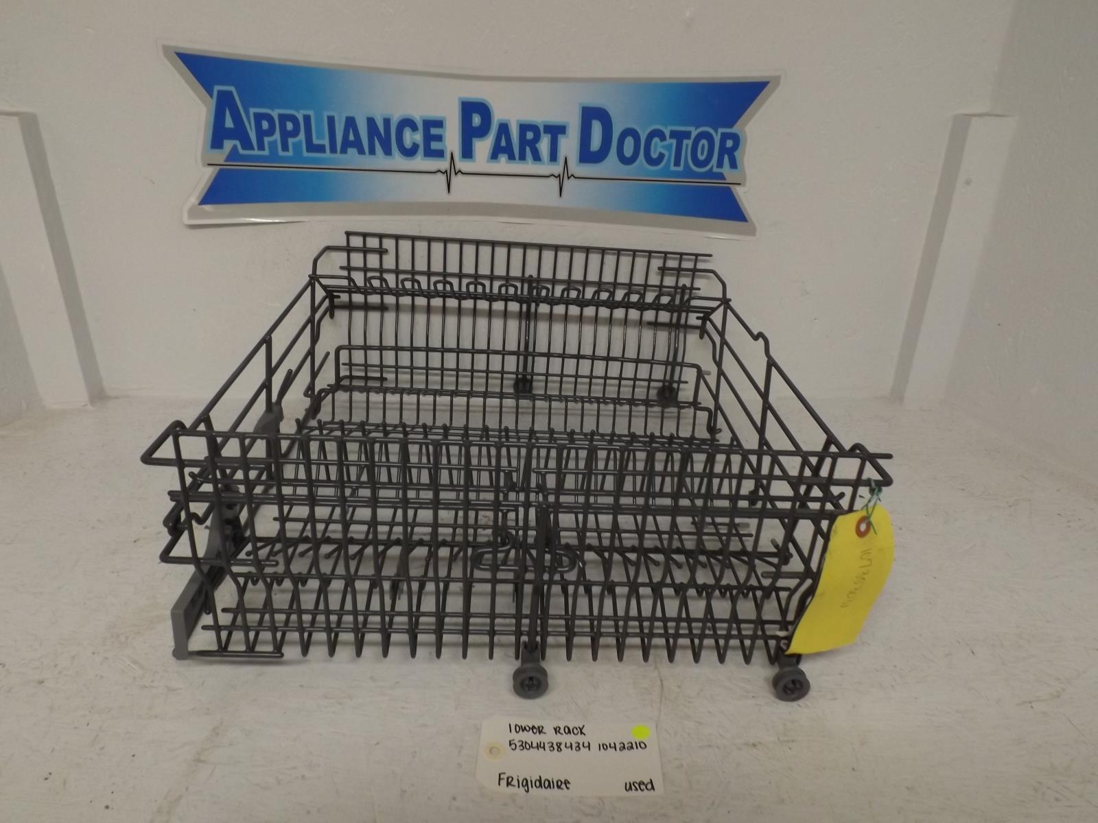 Frigidaire Dishwasher 5304438434 1042210 Lower Rack Used Frigidaire Dishwasher 5304438434 1042210 Lower Rack Used